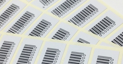 バーコード（QR）シールの写真